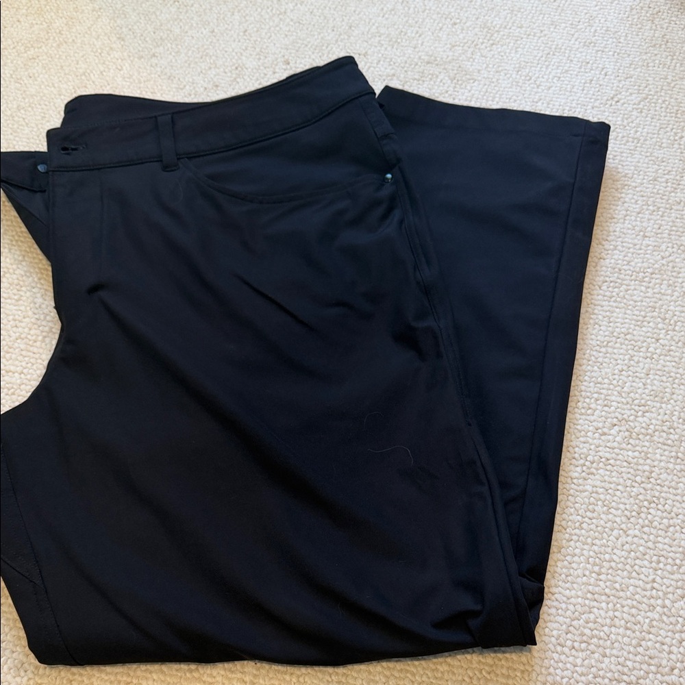 Lululemon Black ABC pants - Picture 2 of 3